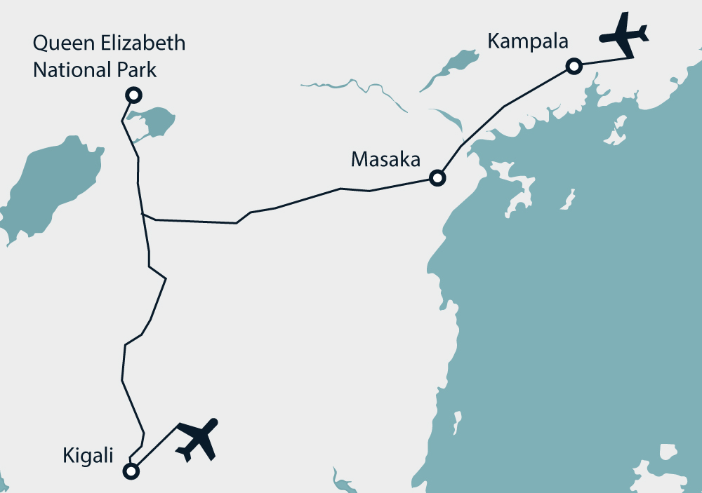 Uganda Mini Map